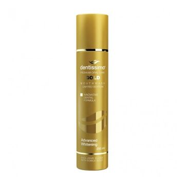 Dentissimo Gold bieliaca ústna voda