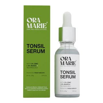 Oramarie sérum na odstránenie mandľových kameňov - prevencia - svieži dych