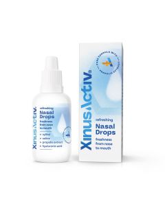 XinusActiv® Osviežujúce Nosové Kvapky