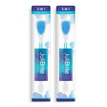 JuliBrite Čistič jazyka 2-pack (modrý)